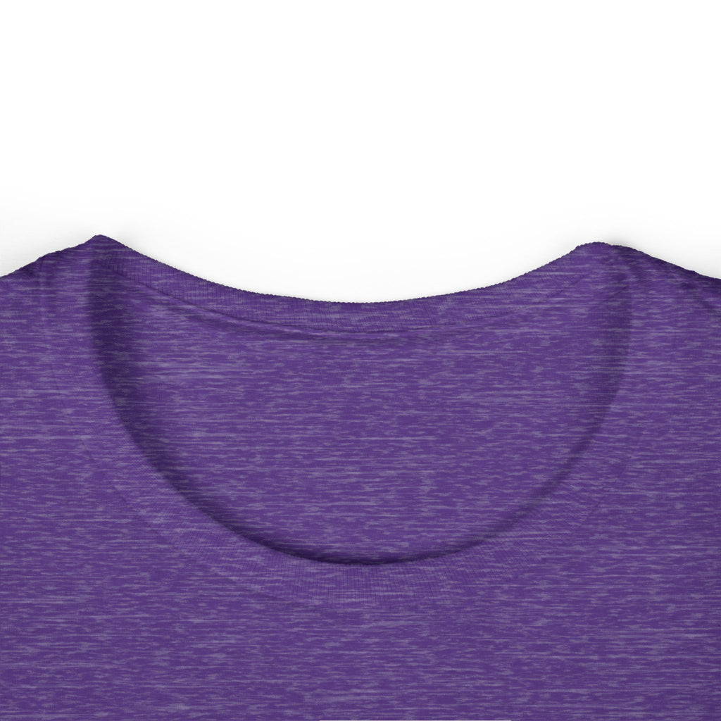 Jesus Loving Baddie Tee — Christian Graphic Women's T‑Shirt with Heart Cross Back