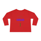 Goblin Princess Toddler Long Sleeve Tee — Cute Fantasy Fairy Garden Shirt