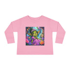Goblin Princess Toddler Long Sleeve Tee — Cute Fantasy Fairy Garden Shirt