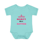 Infant Bodysuit — “Mama’s Mini Mayhem” Cute Princess Baby Onesie