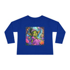 Goblin Princess Toddler Long Sleeve Tee — Cute Fantasy Fairy Garden Shirt