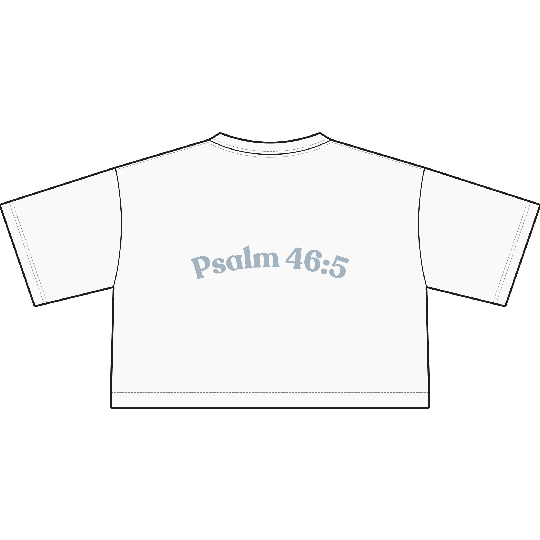 Jesus Loving Baddie Cropped Tee