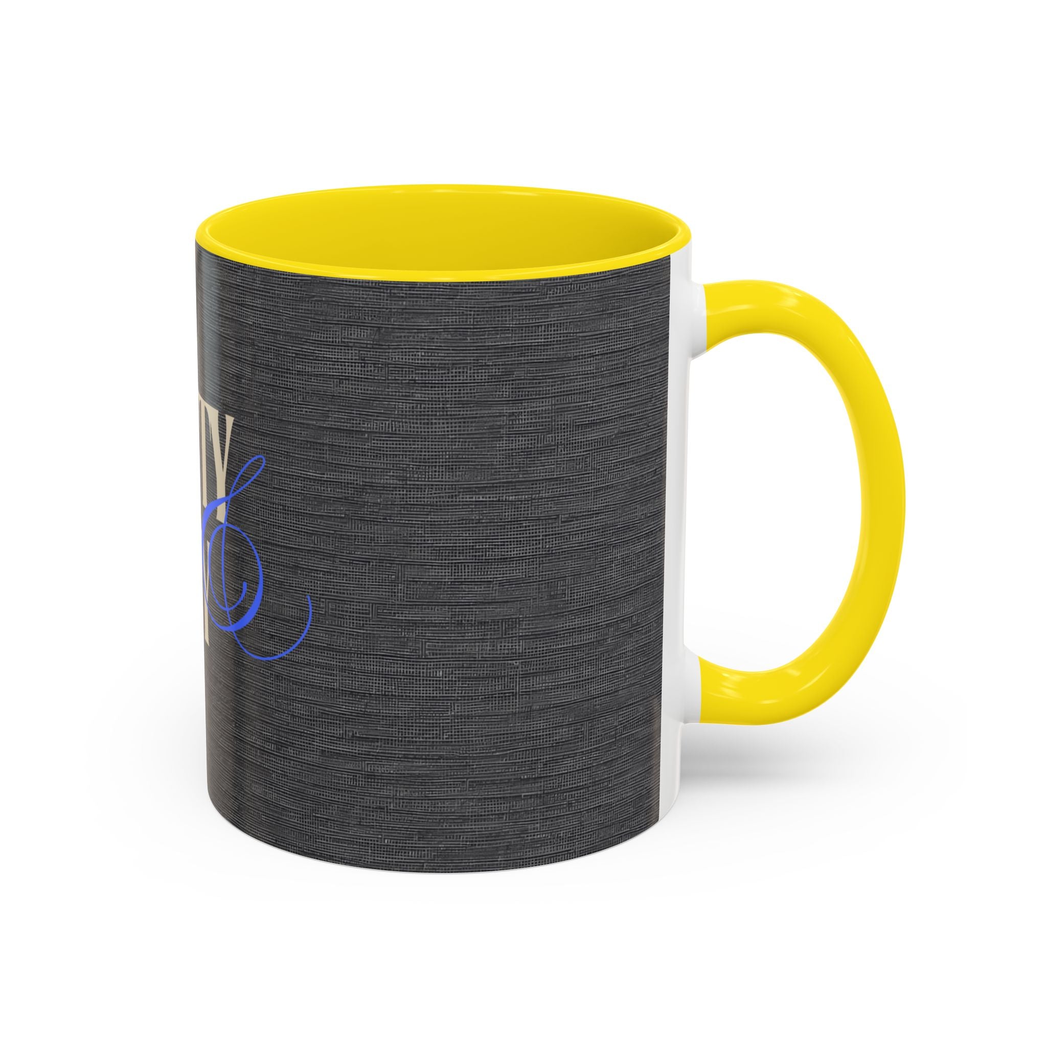 Pretty & Petty Accent Coffee Mug – Funny Sassy Black 11/15oz
