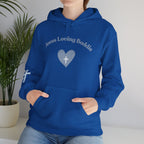 Jesus Loving Baddie Hoodie — Psalm 46:5 Christian Heart Cross Pullover
