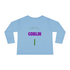 Goblin Princess Toddler Long Sleeve Tee — Cute Fantasy Fairy Garden Shirt