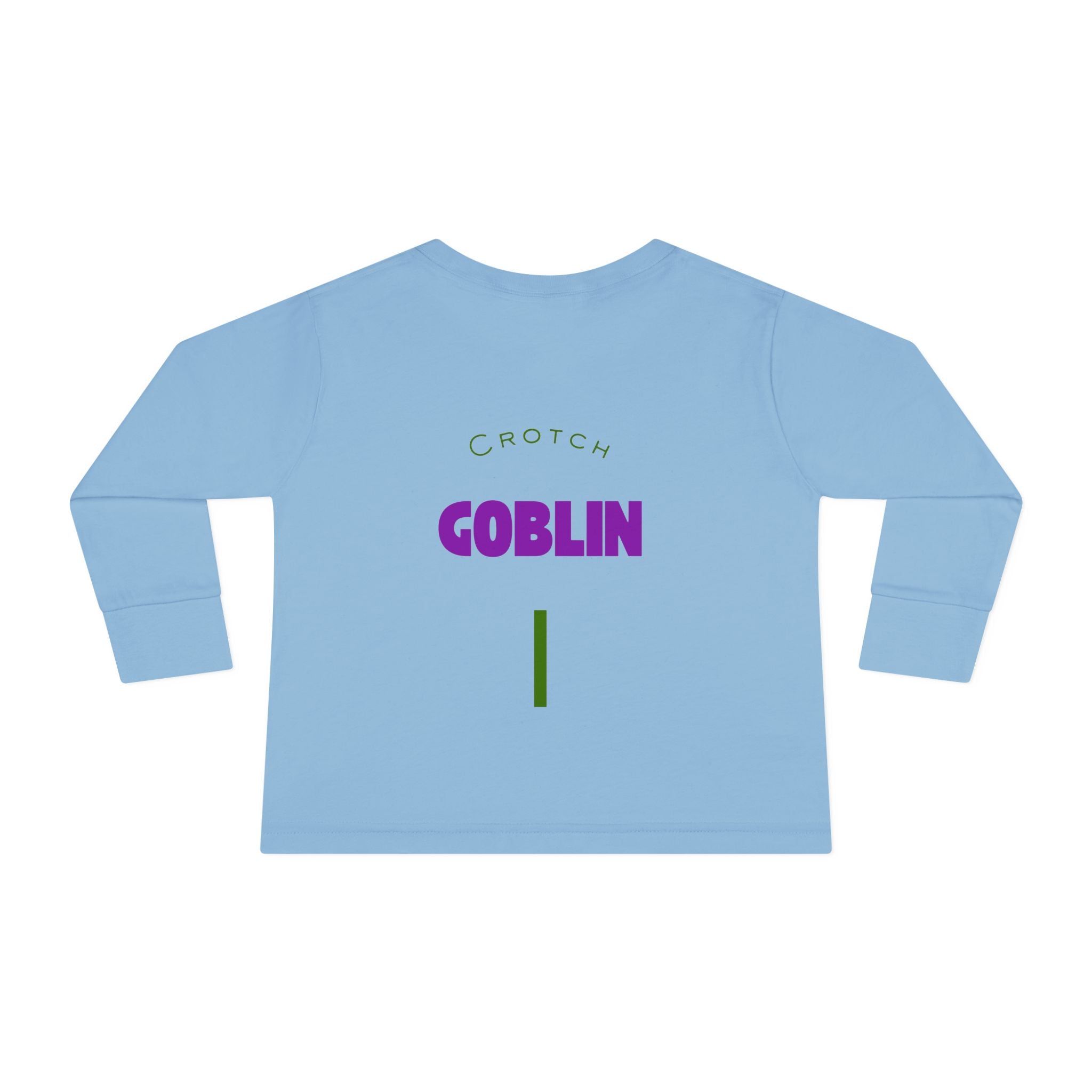 Goblin Princess Toddler Long Sleeve Tee — Cute Fantasy Fairy Garden Shirt