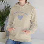 Jesus Loving Baddie Hoodie — Psalm 46:5 Christian Heart Cross Pullover