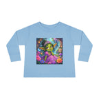 Goblin Princess Toddler Long Sleeve Tee — Cute Fantasy Fairy Garden Shirt
