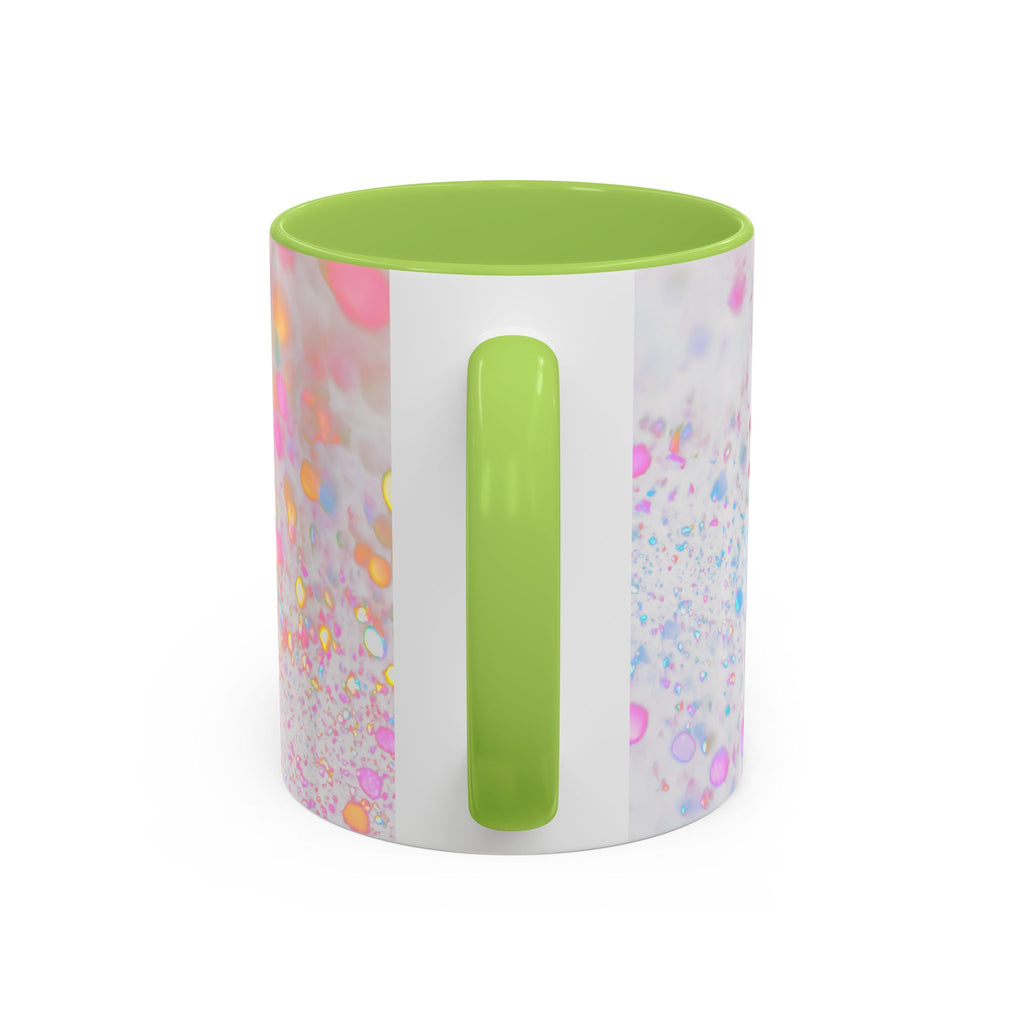Jesus Loving Baddie Accent Coffee Mug – Pink Heart Cross 11/15oz
