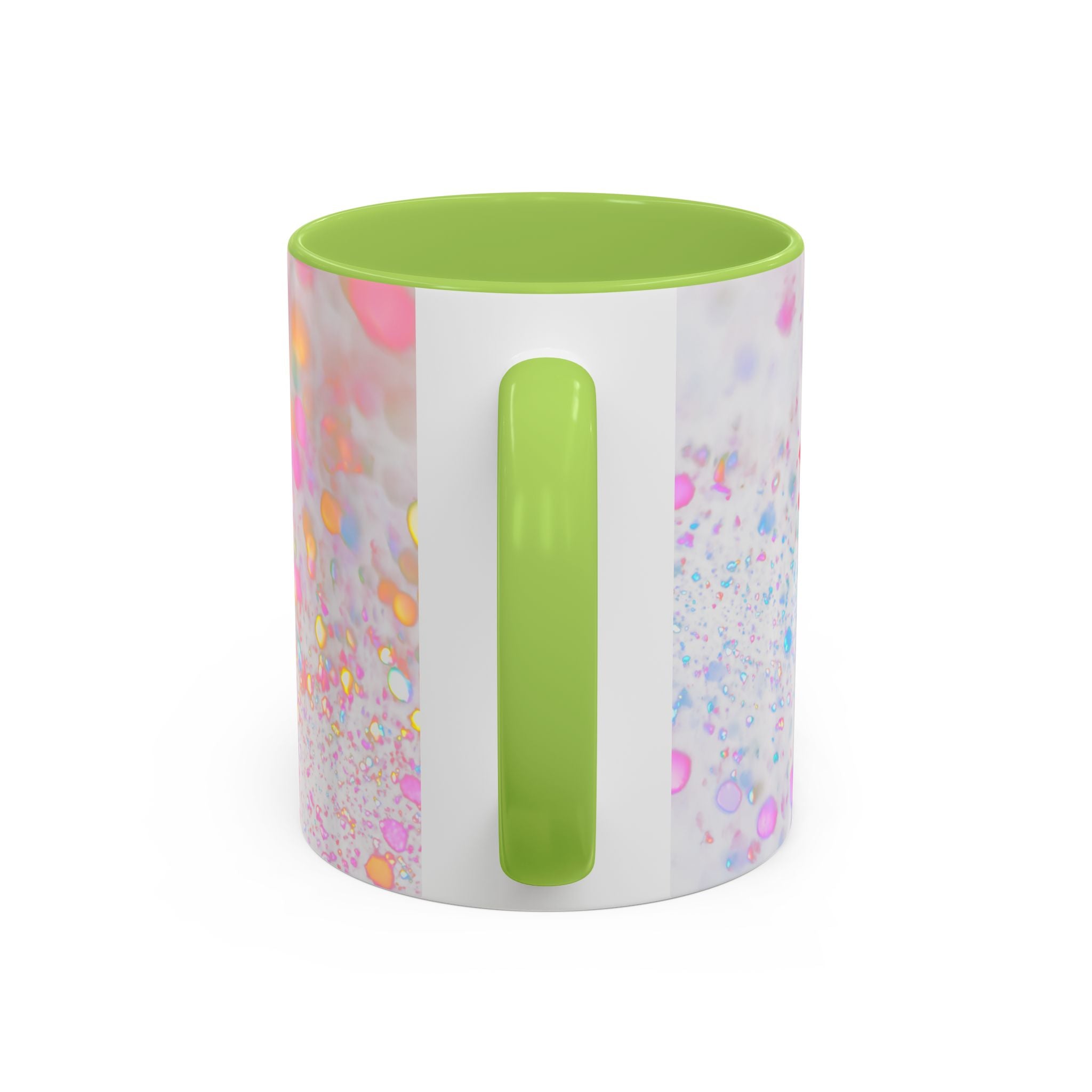 Jesus Loving Baddie Accent Coffee Mug – Pink Heart Cross 11/15oz