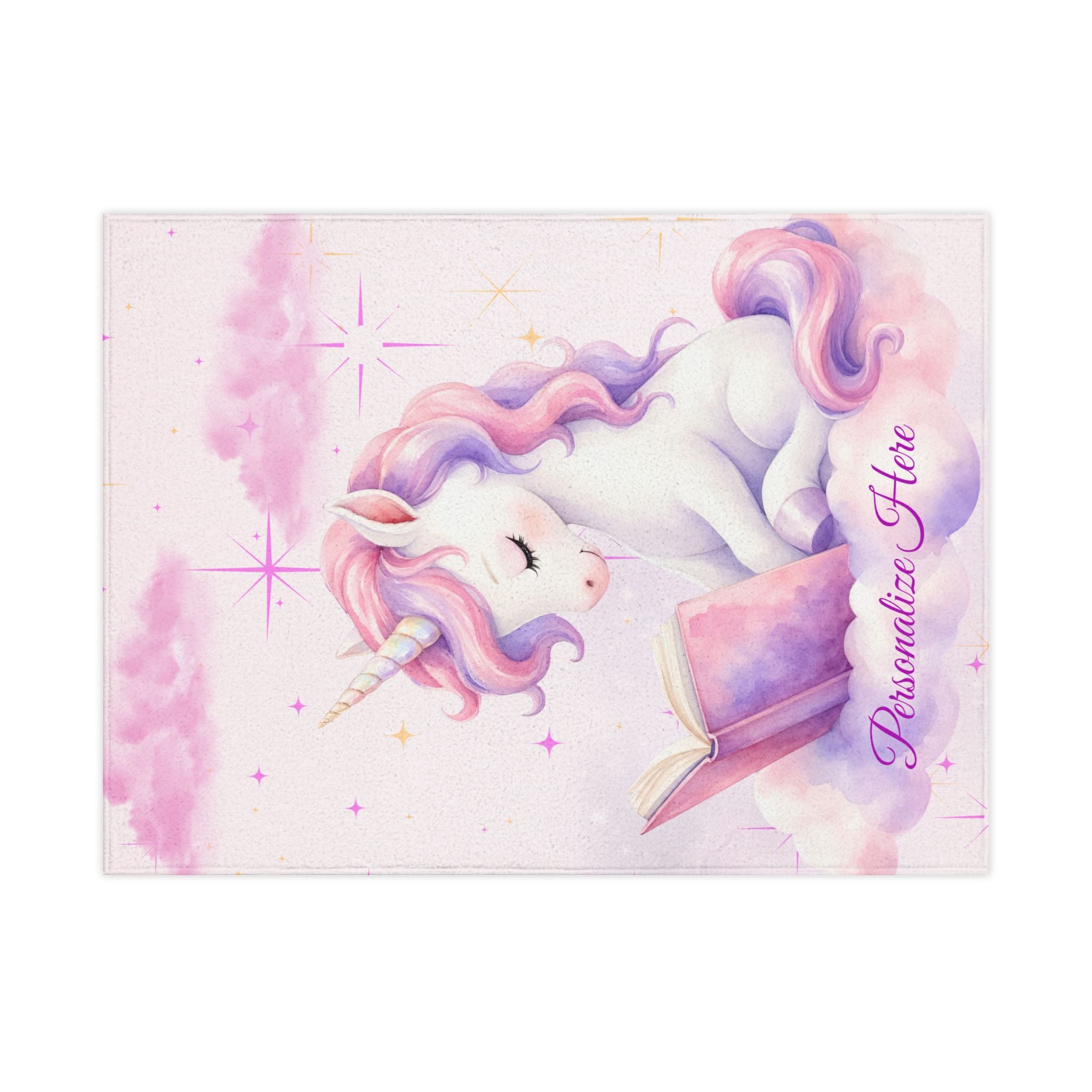 Unicorn Toddler Blanket