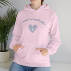 Jesus Loving Baddie Hoodie — Psalm 46:5 Christian Heart Cross Pullover