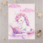 Unicorn Toddler Blanket