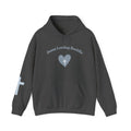 Jesus Loving Baddie Hoodie — Psalm 46:5 Christian Heart Cross Pullover