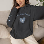 Jesus Loving Baddie Hoodie — Psalm 46:5 Christian Heart Cross Pullover