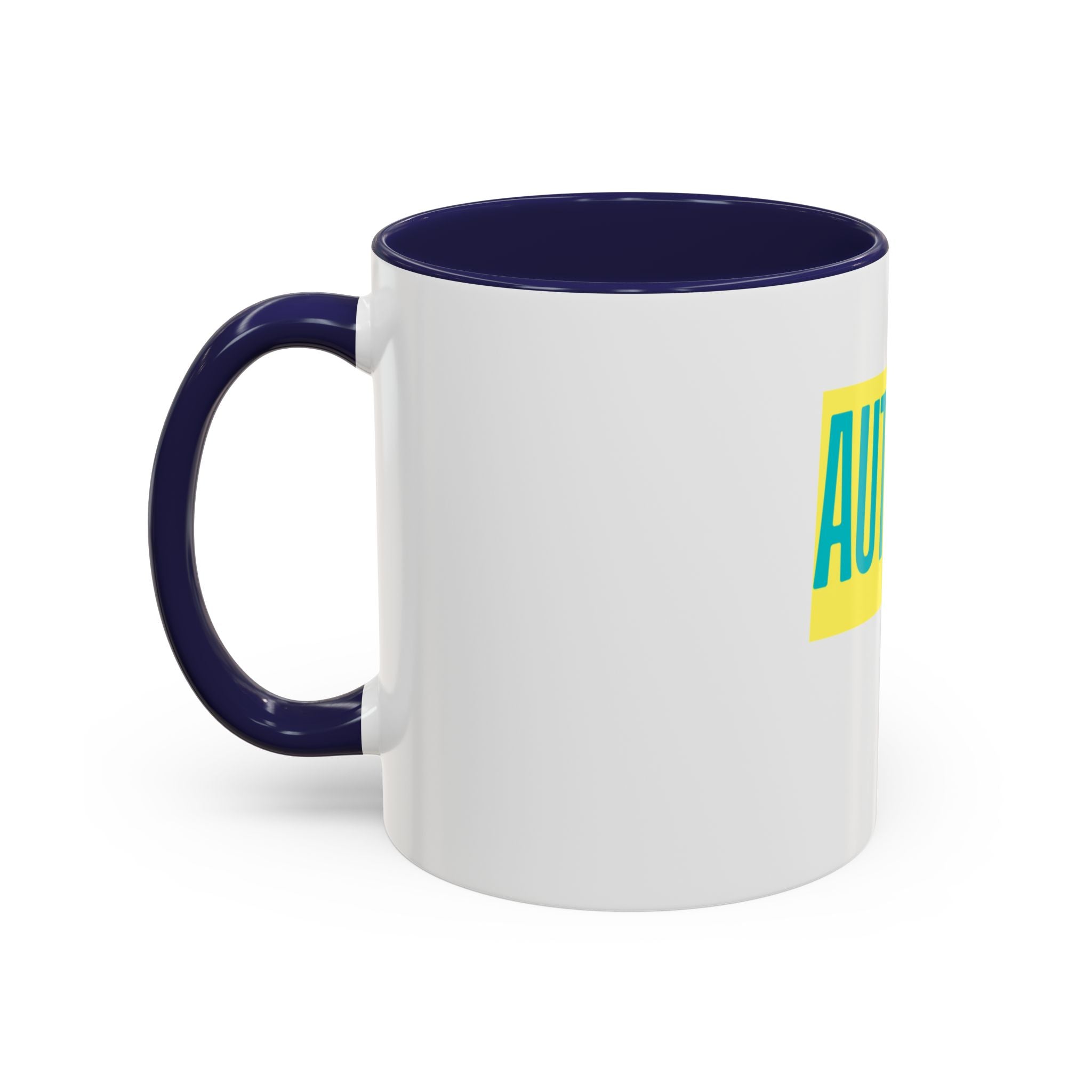 Autistic AF Accent Coffee Mug – Bold Pride Statement Mug (11/15oz)