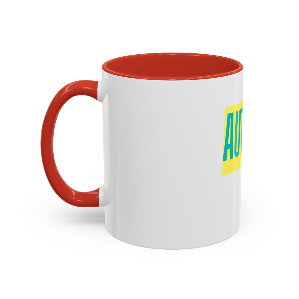 Autistic AF Accent Coffee Mug – Bold Pride Statement Mug (11/15oz)