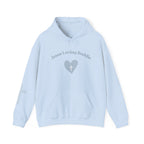 Jesus Loving Baddie Hoodie — Psalm 46:5 Christian Heart Cross Pullover