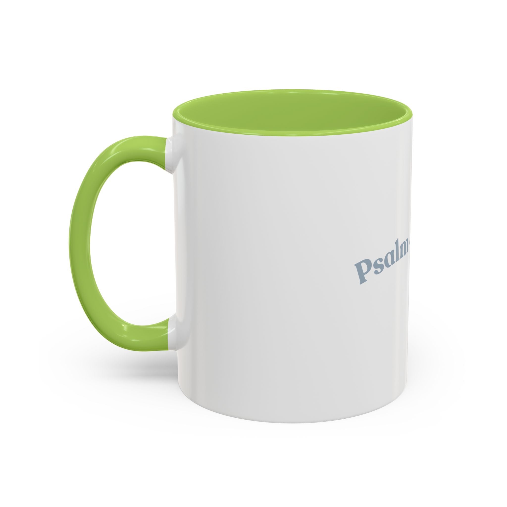 Psalm 46:5 Faith Coffee Mug — Minimal Cross Accent (11/15oz)
