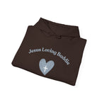 Jesus Loving Baddie Hoodie — Psalm 46:5 Christian Heart Cross Pullover