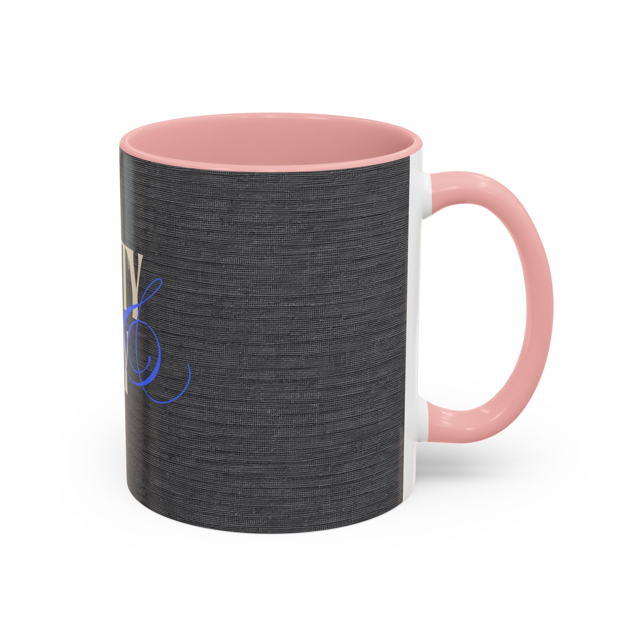 Pretty & Petty Accent Coffee Mug – Funny Sassy Black 11/15oz