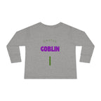 Goblin Princess Toddler Long Sleeve Tee — Cute Fantasy Fairy Garden Shirt