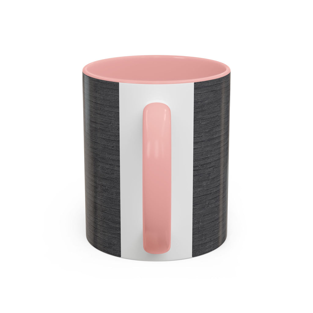 Pretty & Petty Accent Coffee Mug – Funny Sassy Black 11/15oz