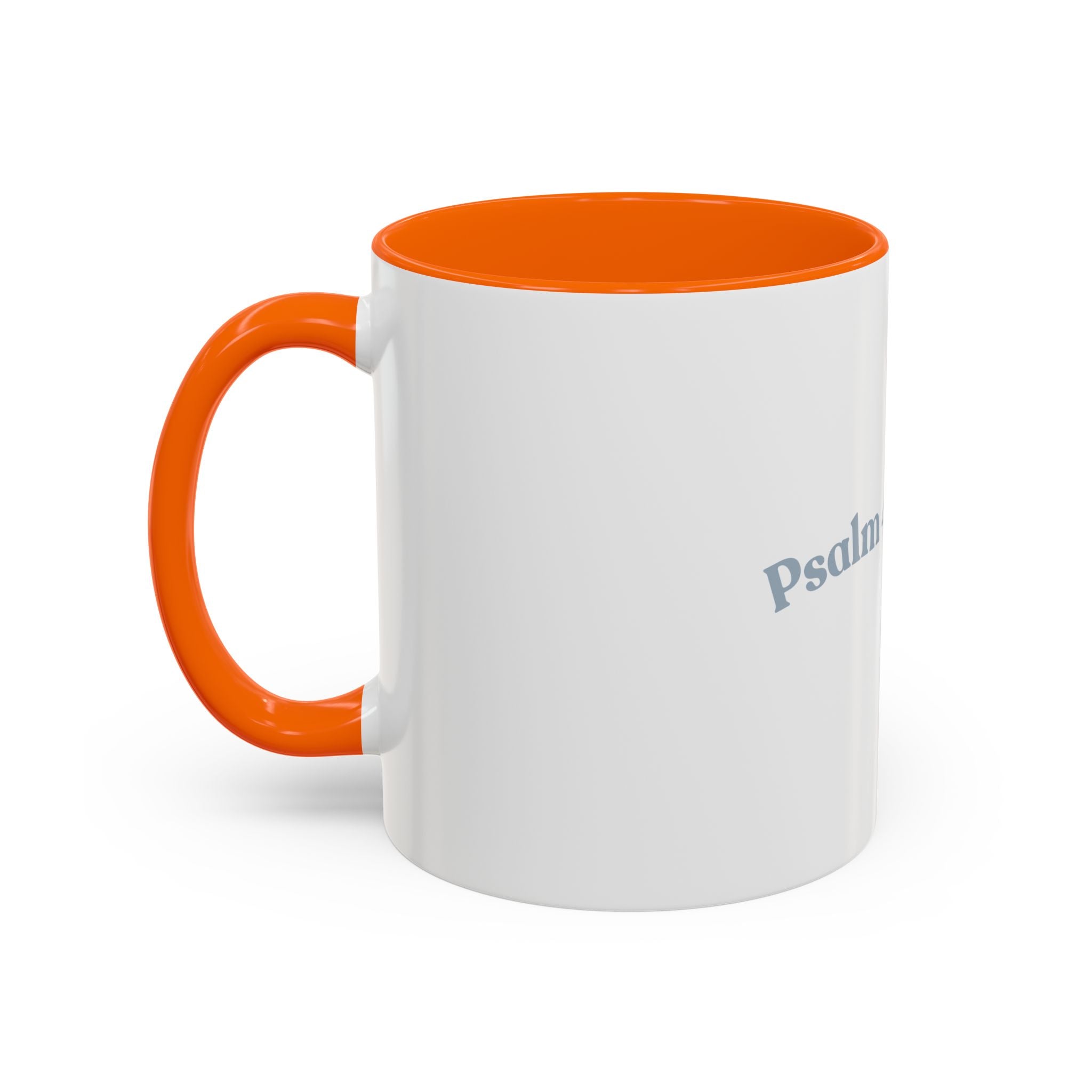 Psalm 46:5 Faith Coffee Mug — Minimal Cross Accent (11/15oz)