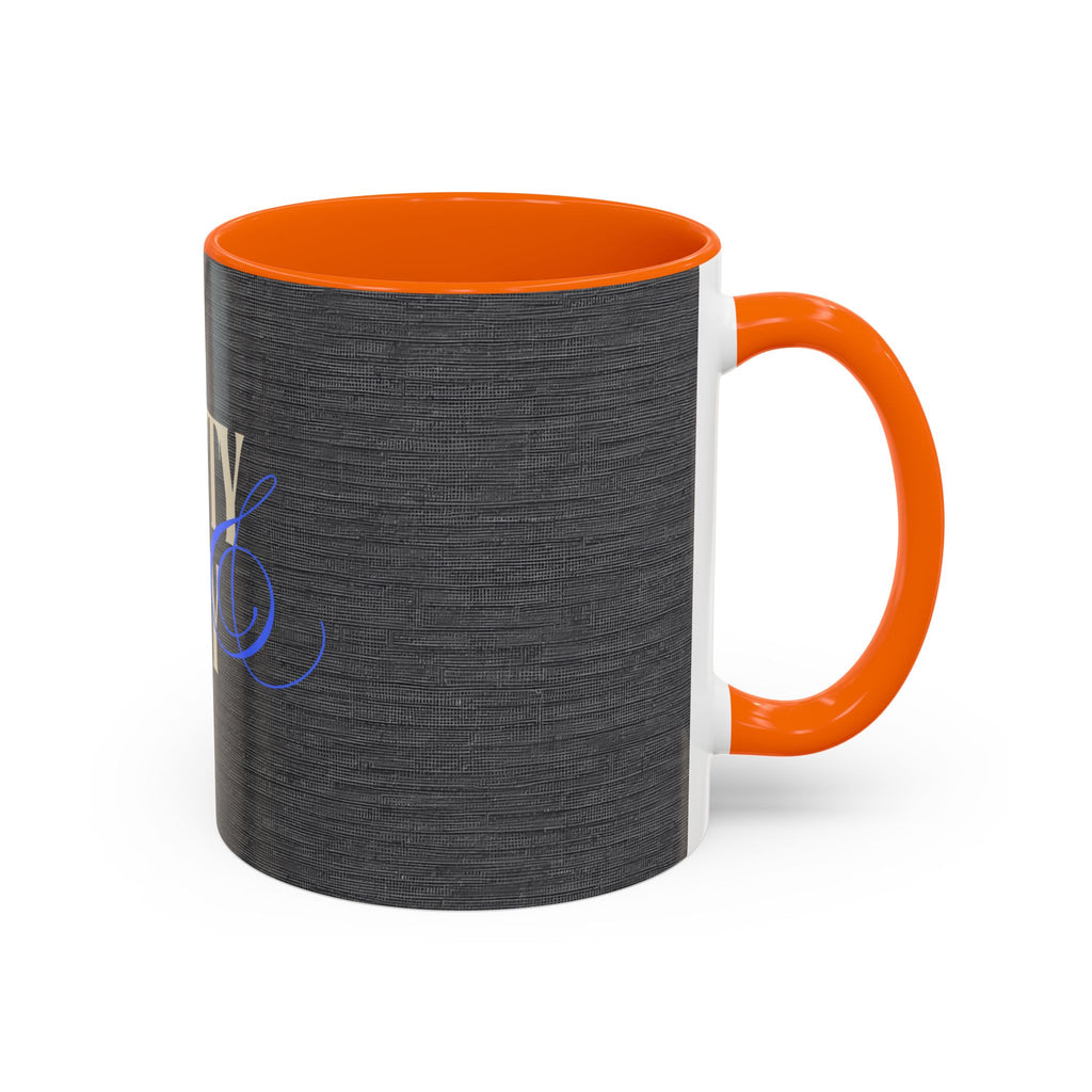Pretty & Petty Accent Coffee Mug – Funny Sassy Black 11/15oz