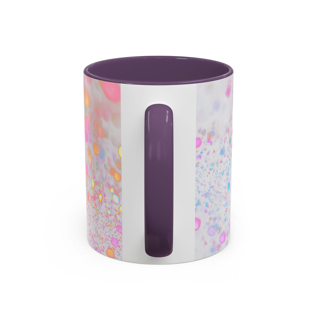 Jesus Loving Baddie Accent Coffee Mug – Pink Heart Cross 11/15oz