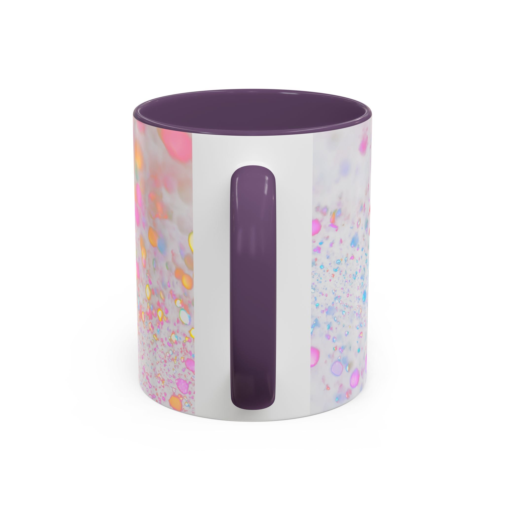 Jesus Loving Baddie Accent Coffee Mug – Pink Heart Cross 11/15oz