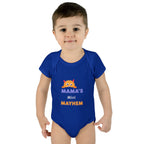 Baby Bodysuit - "Mama’s Mini Mayhem" Cute Monster Infant Onesie