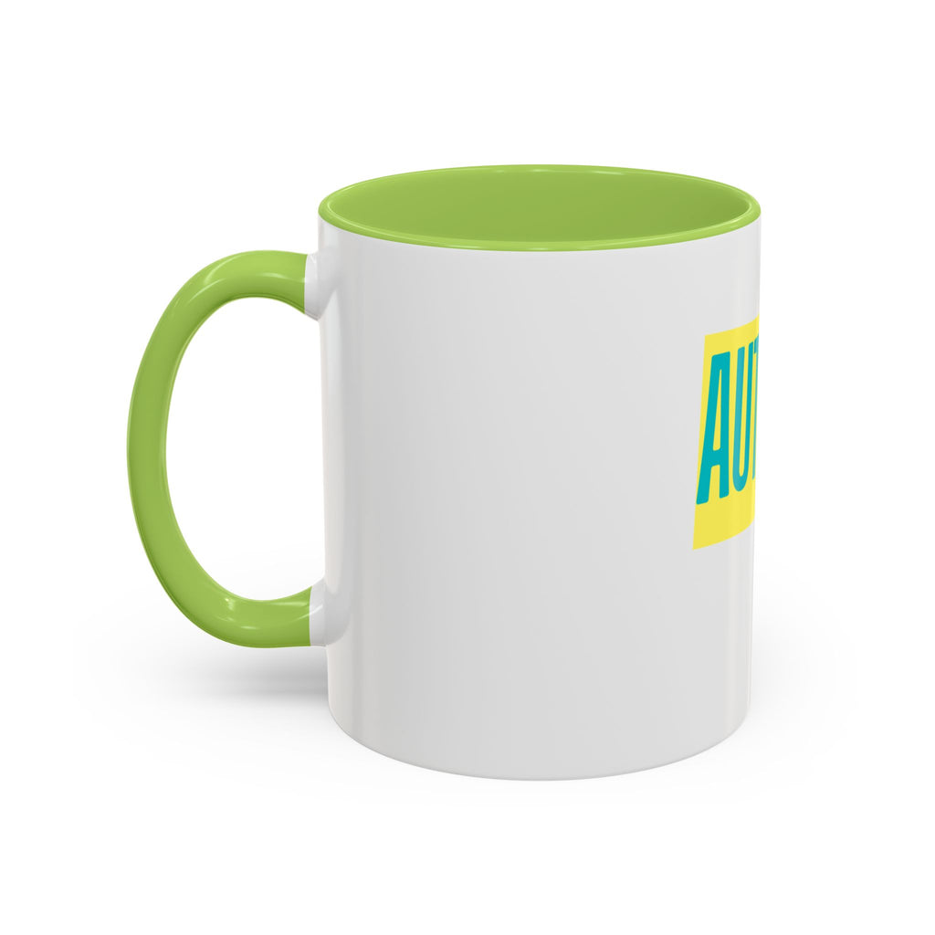 Autistic AF Accent Coffee Mug – Bold Pride Statement Mug (11/15oz)