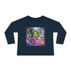 Goblin Princess Toddler Long Sleeve Tee — Cute Fantasy Fairy Garden Shirt