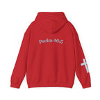Jesus Loving Baddie Hoodie — Psalm 46:5 Christian Heart Cross Pullover