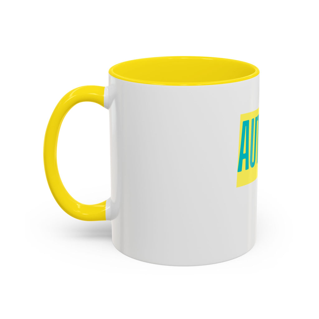Autistic AF Accent Coffee Mug – Bold Pride Statement Mug (11/15oz)