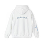 Jesus Loving Baddie Hoodie — Psalm 46:5 Christian Heart Cross Pullover
