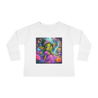 Goblin Princess Toddler Long Sleeve Tee — Cute Fantasy Fairy Garden Shirt
