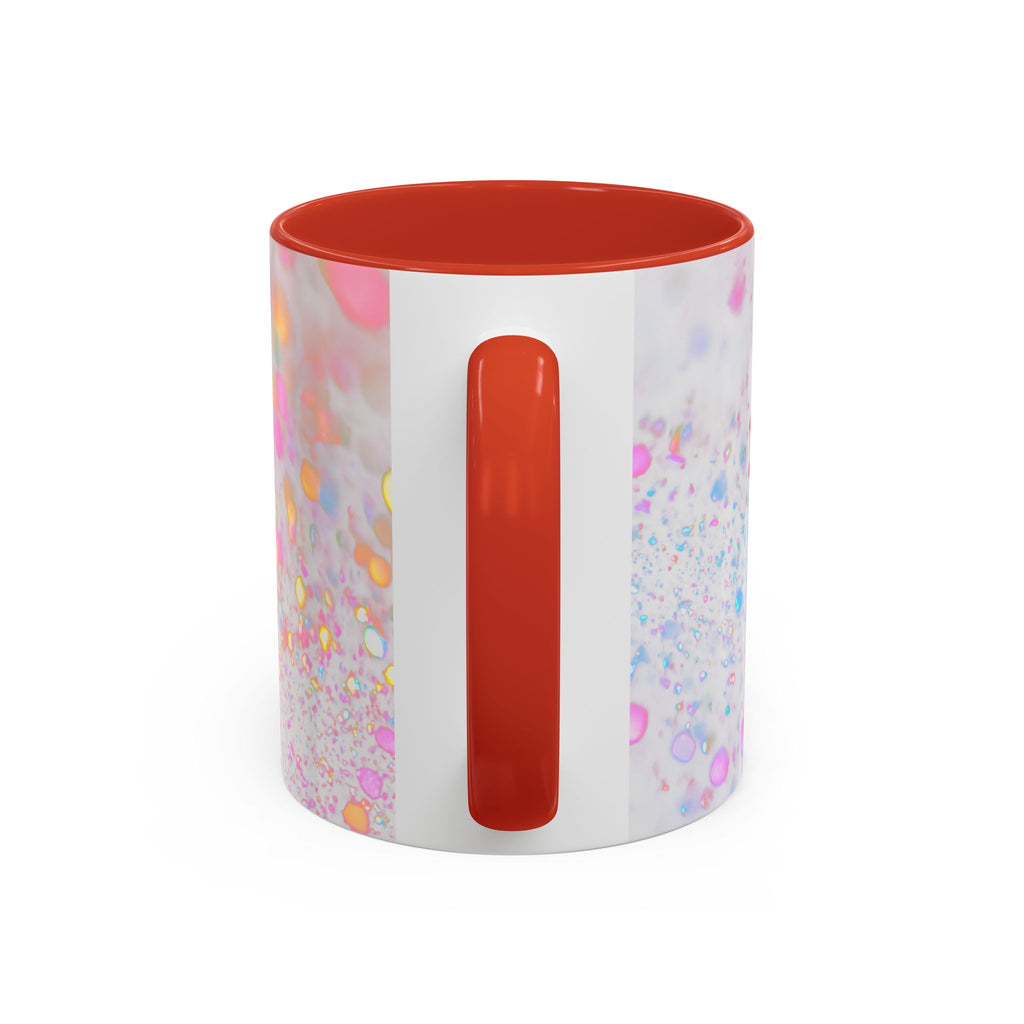 Jesus Loving Baddie Accent Coffee Mug – Pink Heart Cross 11/15oz