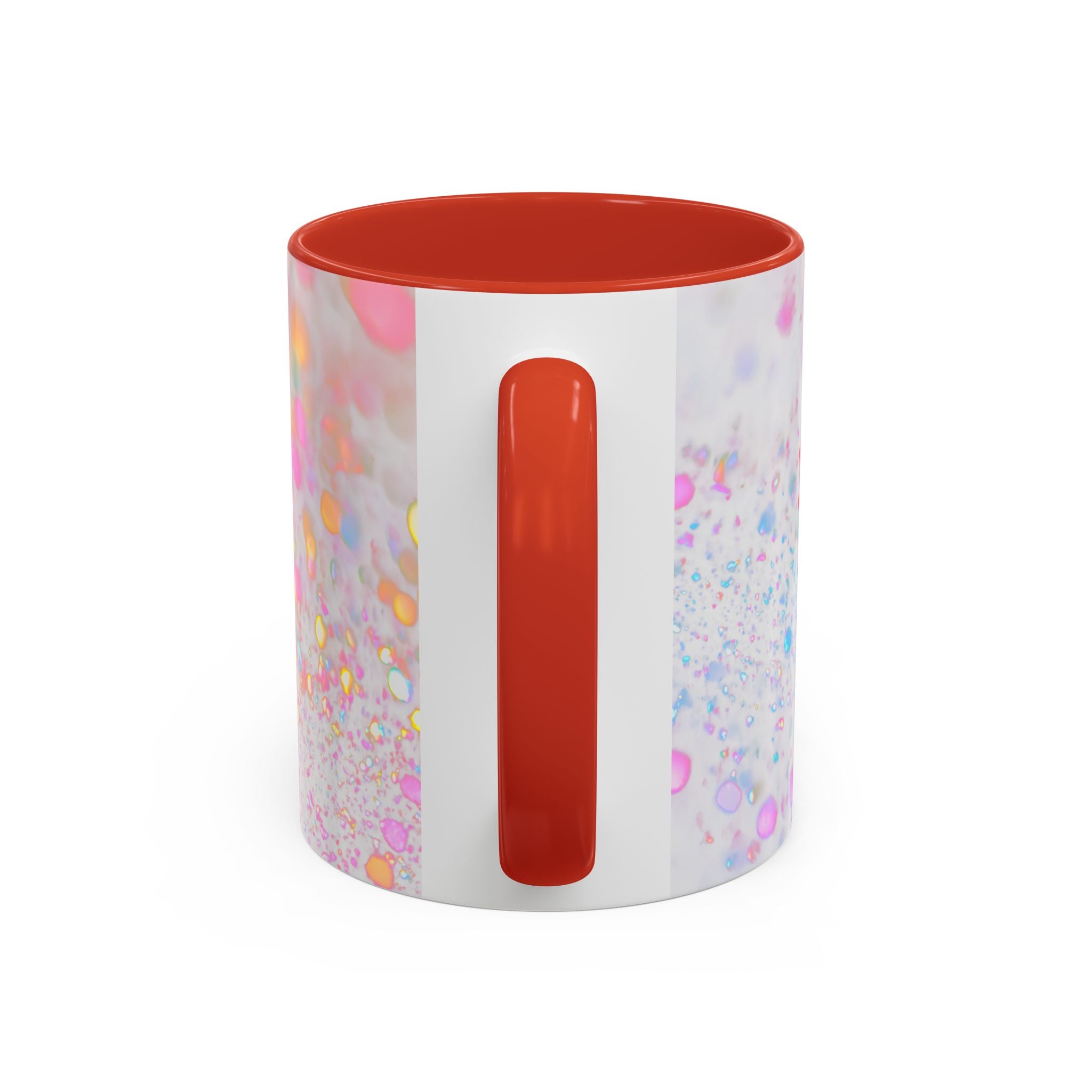Jesus Loving Baddie Accent Coffee Mug – Pink Heart Cross 11/15oz