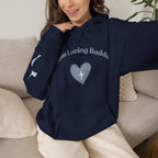 Jesus Loving Baddie Hoodie — Psalm 46:5 Christian Heart Cross Pullover