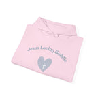 Jesus Loving Baddie Hoodie — Psalm 46:5 Christian Heart Cross Pullover