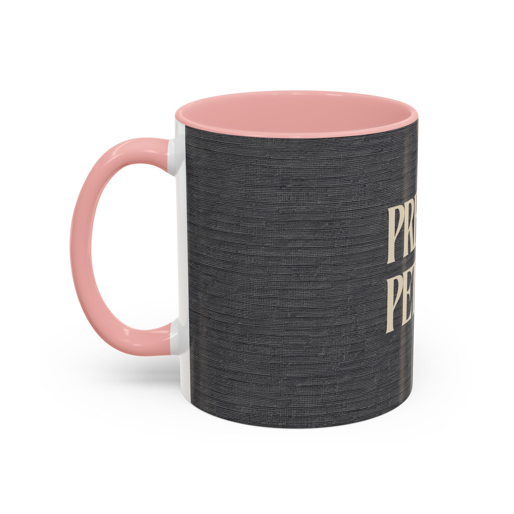 Pretty & Petty Accent Coffee Mug – Funny Sassy Black 11/15oz
