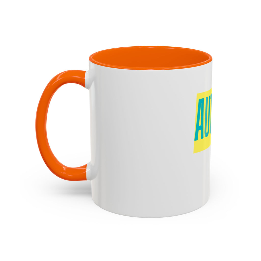 Autistic AF Accent Coffee Mug – Bold Pride Statement Mug (11/15oz)