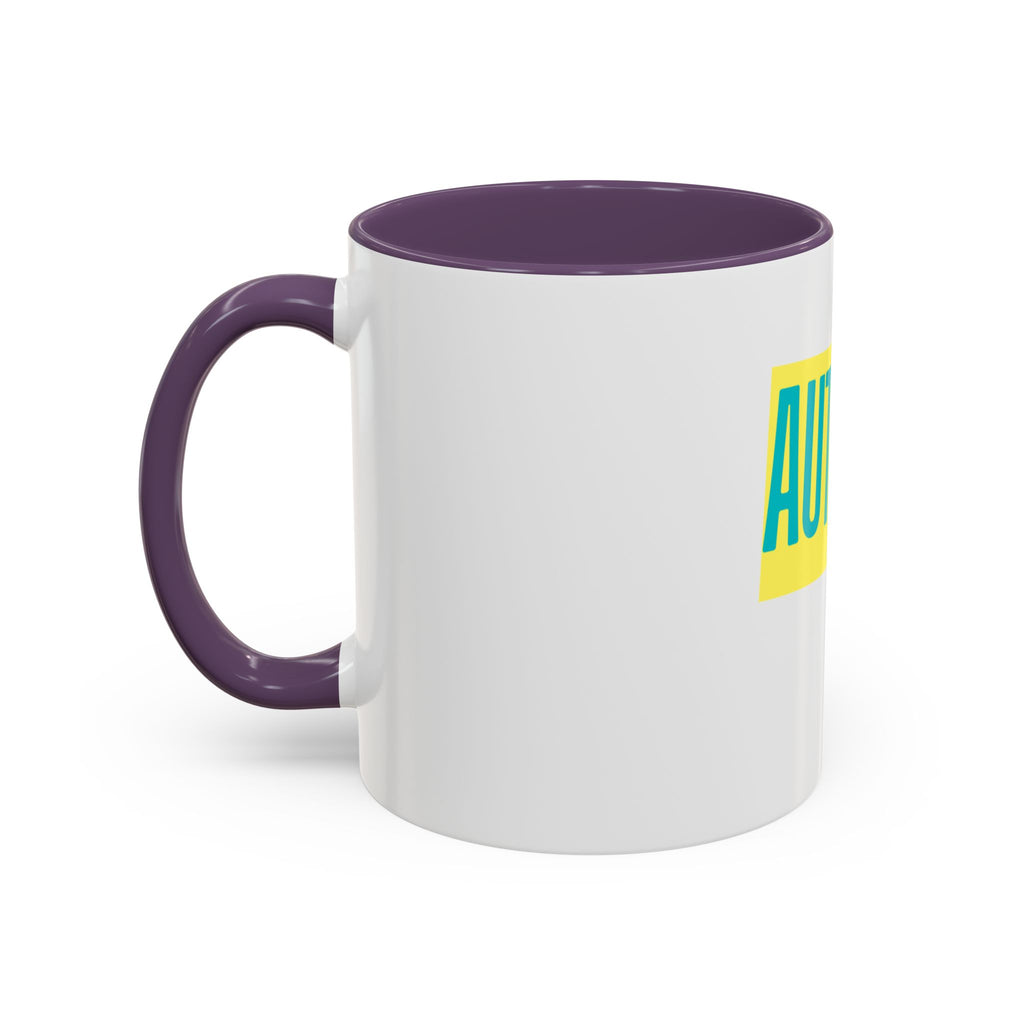 Autistic AF Accent Coffee Mug – Bold Pride Statement Mug (11/15oz)