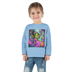Goblin Princess Toddler Long Sleeve Tee — Cute Fantasy Fairy Garden Shirt