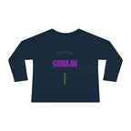 Goblin Princess Toddler Long Sleeve Tee — Cute Fantasy Fairy Garden Shirt