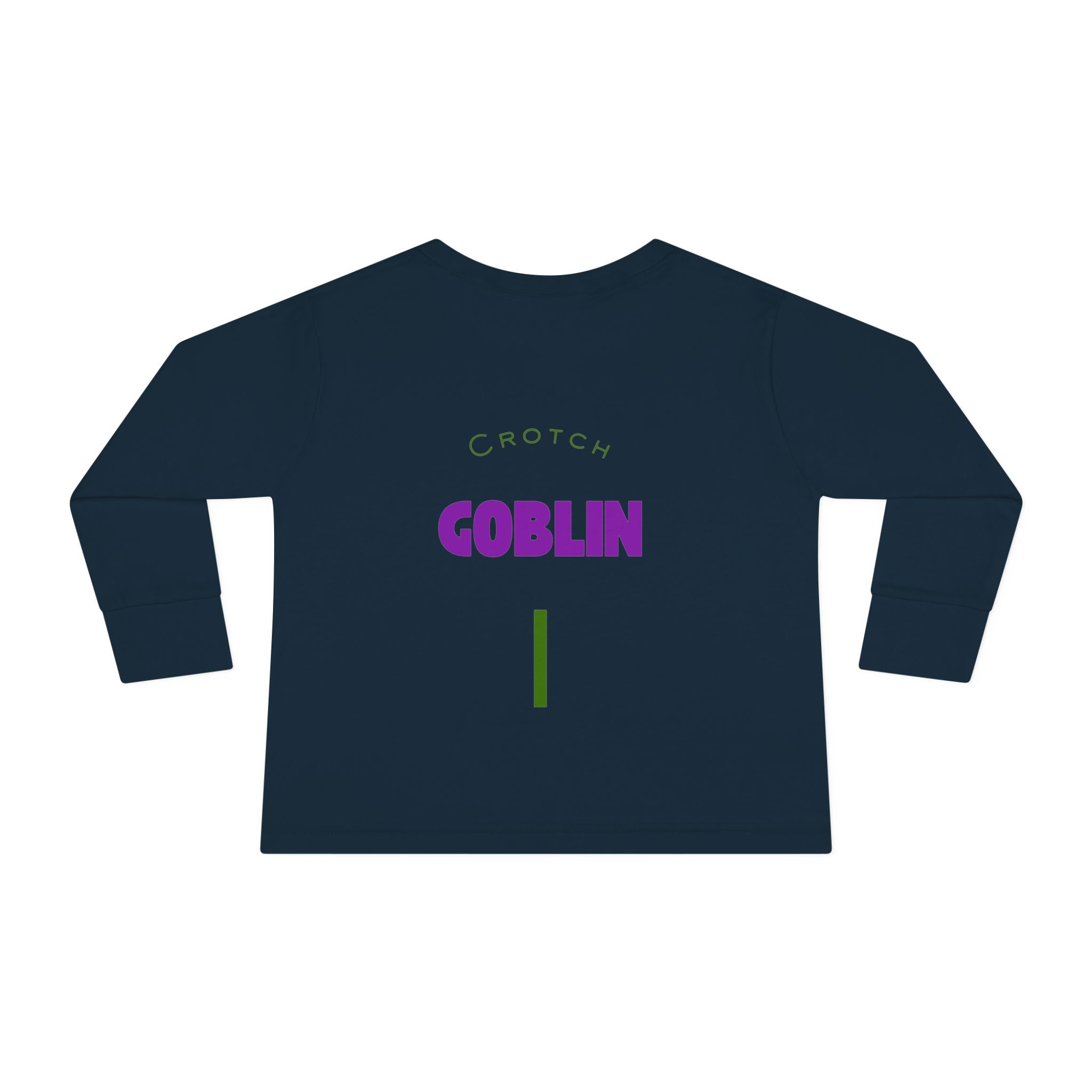 Goblin Princess Toddler Long Sleeve Tee — Cute Fantasy Fairy Garden Shirt